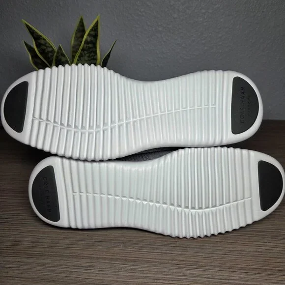 New!! Cole Haan 2.ZERØGRAND Stitchlite Sneakers 8.5M White Ironstone Lightweight - Picture 9 of 11